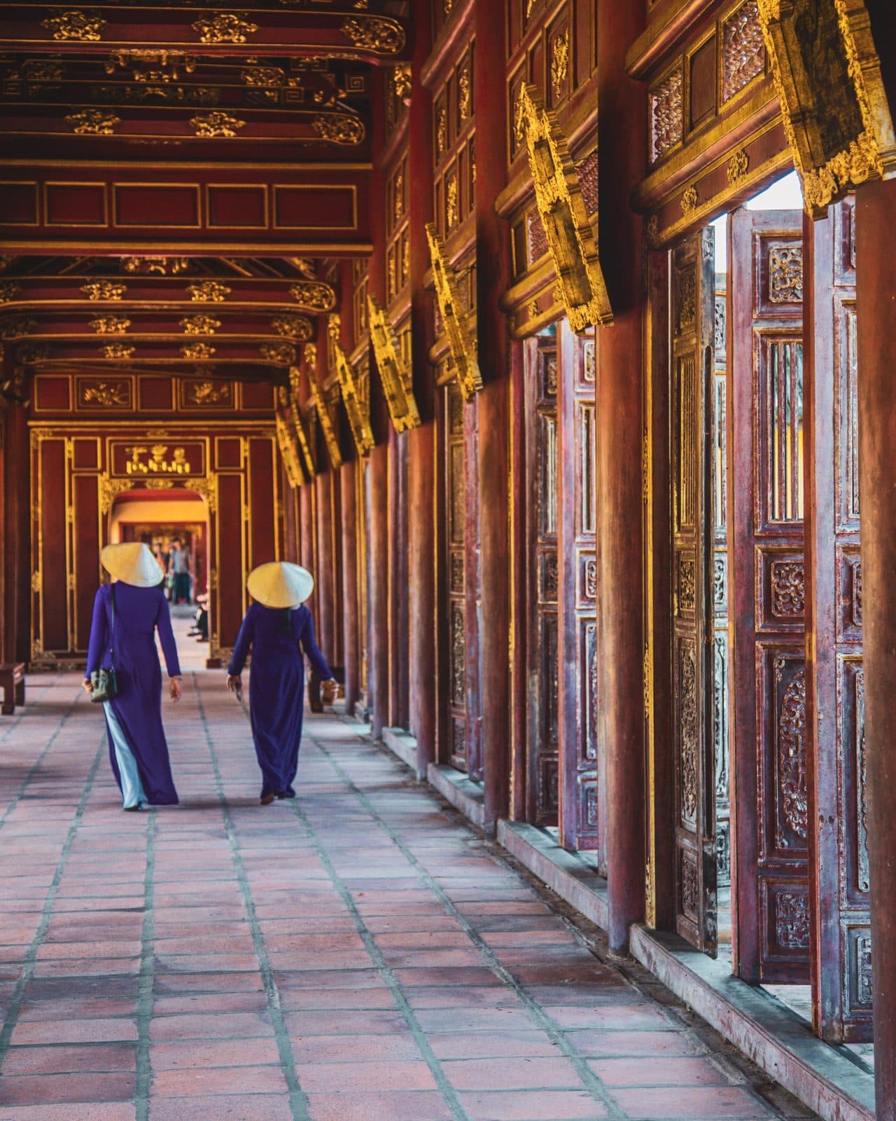 Hành lang đại nội Huế